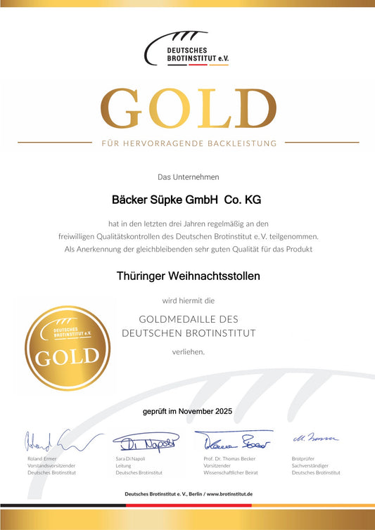 Thüringer Weihnachtsstollen 1000g