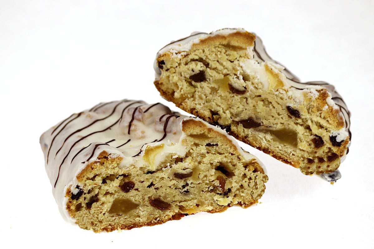 Bäcker Süpke Bratapfel Stollen Anschnitt