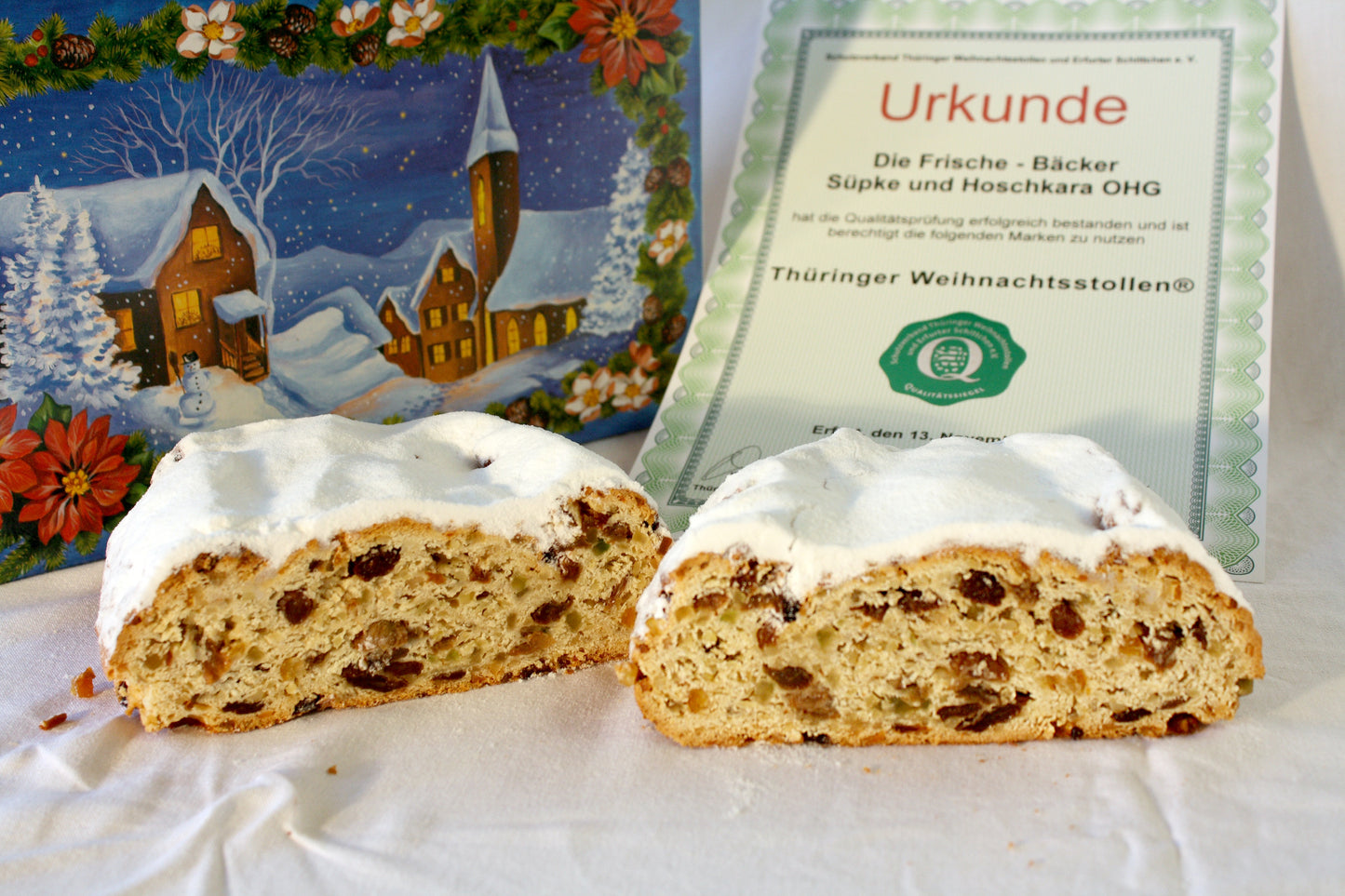 Thüringer Weihnachtsstollen 1000g