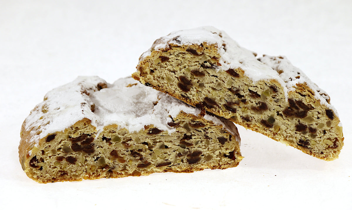 Bäcker Süpke Thüringer Butterstollen Anschnitt