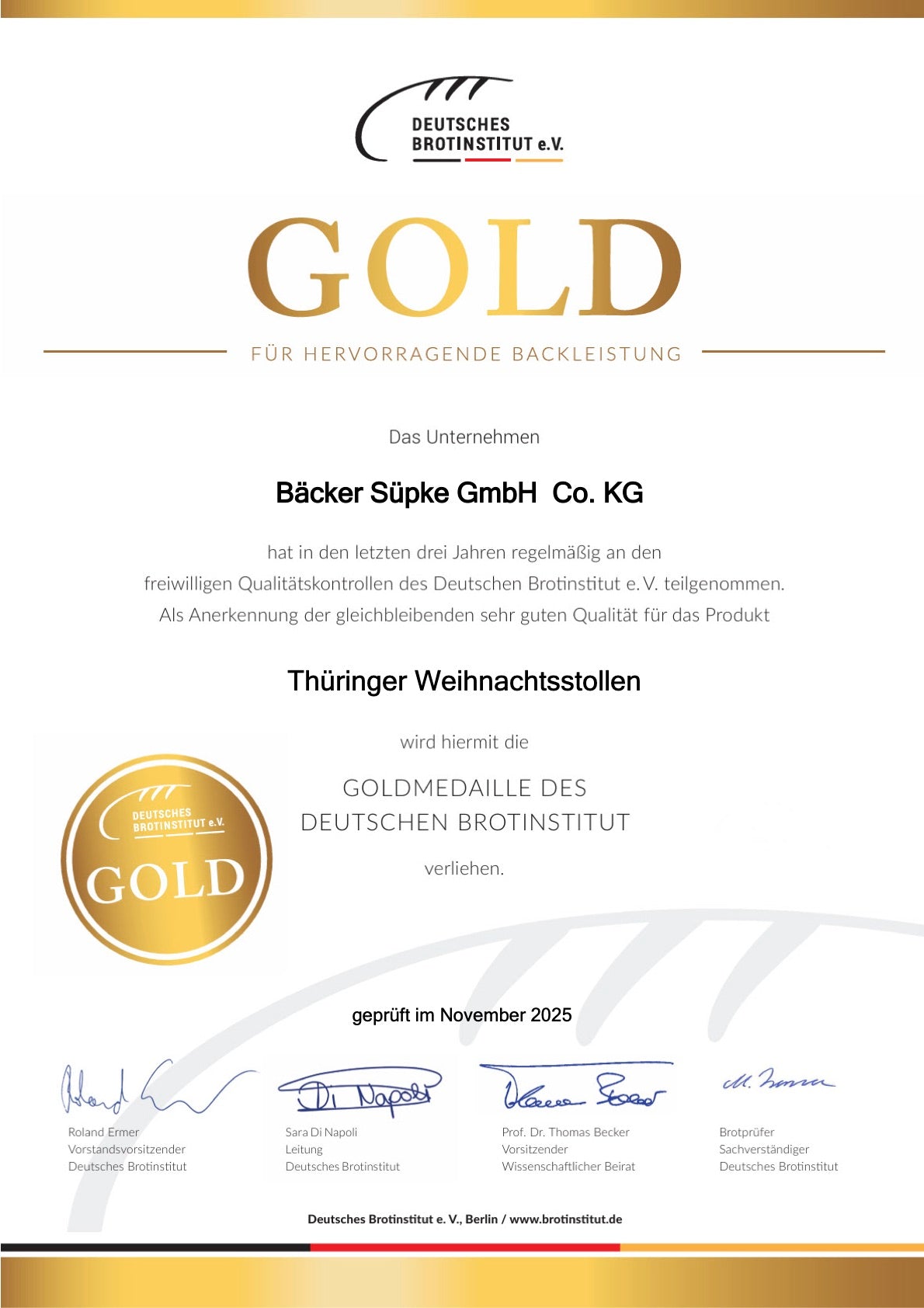 Thüringer Weihnachtsstollen 1000g